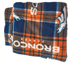 Vintage Denver Bronco Blanket 34 x 44